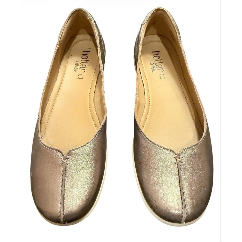 Hotter Women’s Shoes  Robyn Rose Gold Sz. 8.5 Comfort Timeless Walking